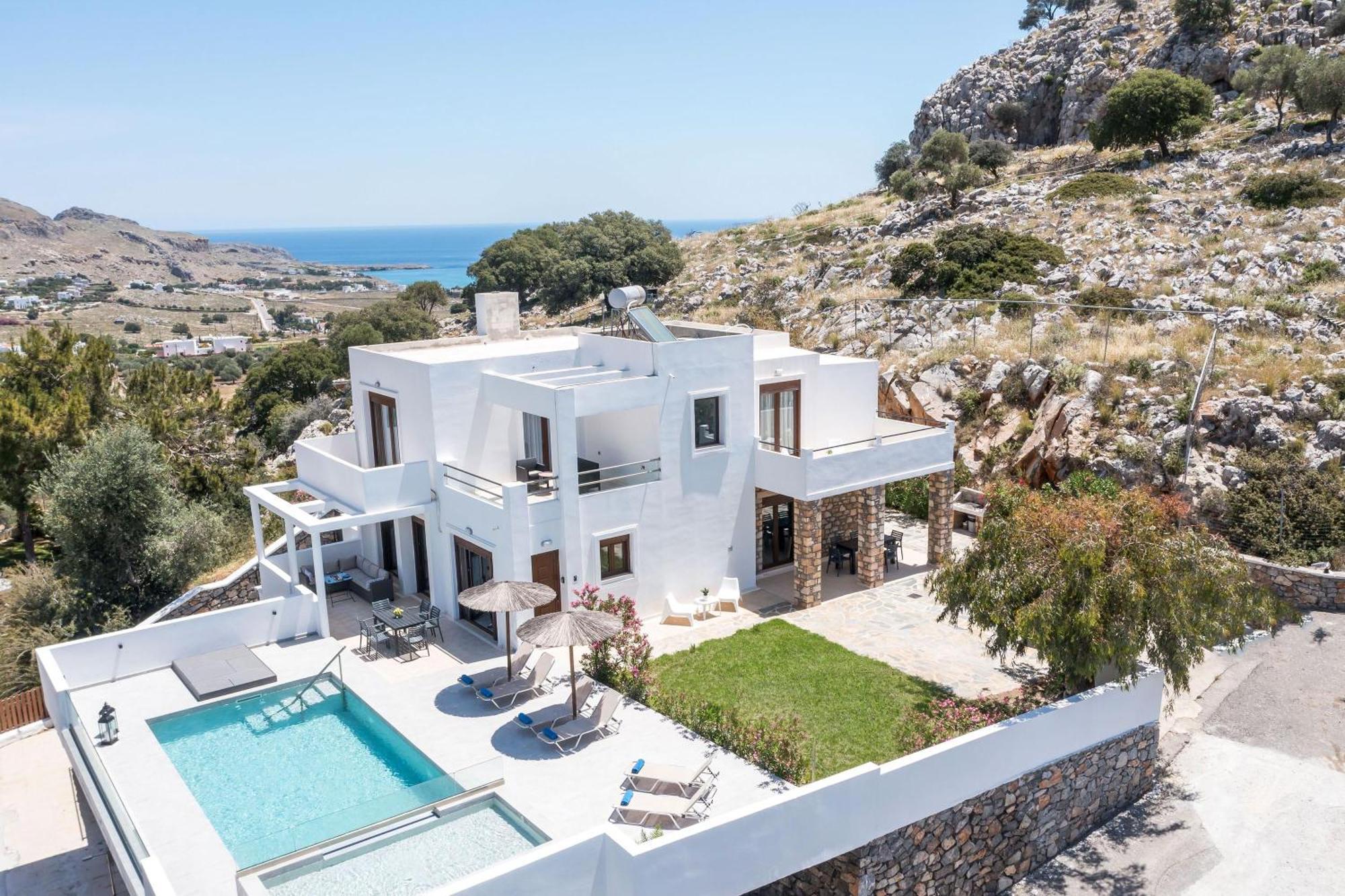 Aggelina Villa Pefki Exteriör bild